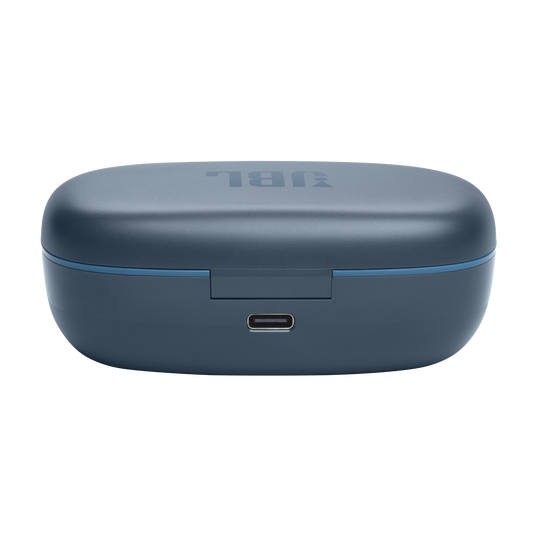 JBL Endurance Peak 3 - Blue - Dust and water proof True Wireless active earbuds - Detailshot 4